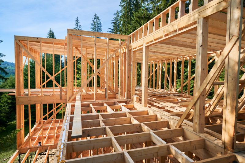 Completed Pole Frame Structure