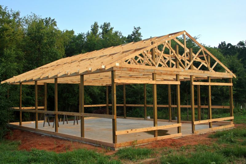 Pole Frame Building in a Rural Setting